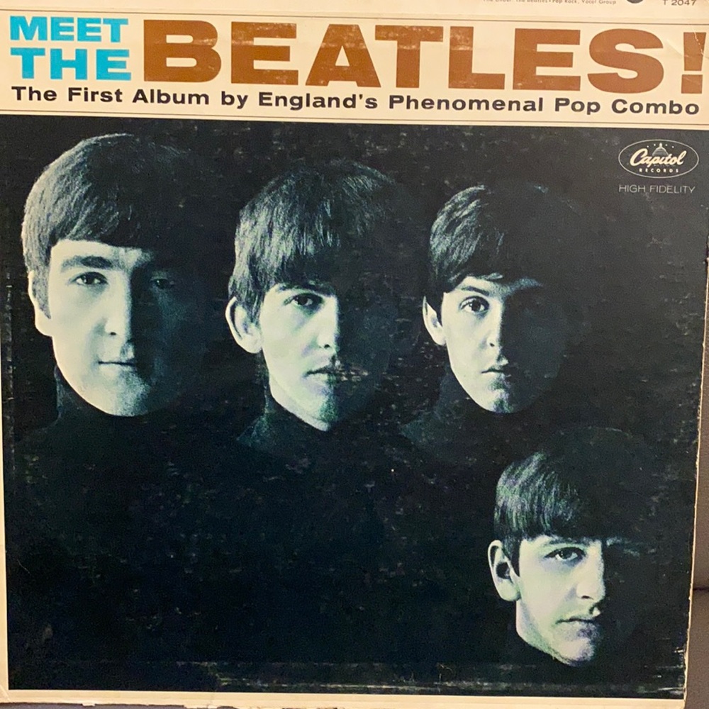 1964 Meet the Beetles Mono Record
